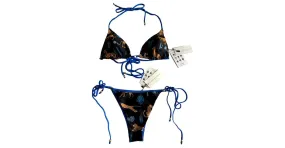 Autre Marque Ropa de baño Negro Naranja 