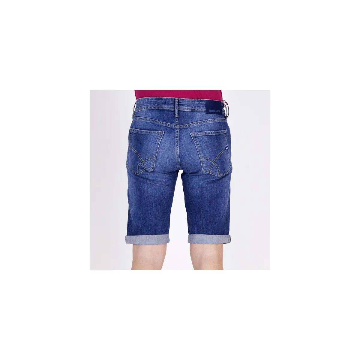 Bermudas GAS JEANS azul