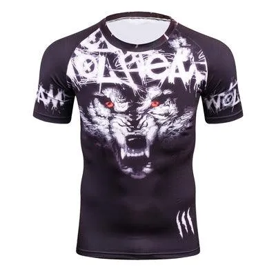 Camiseta estampada fitness
