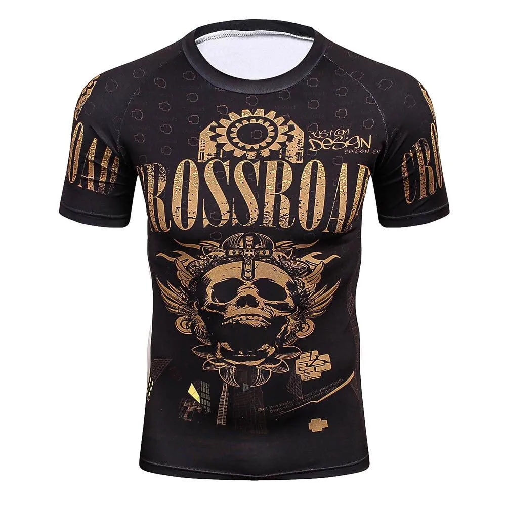 Camiseta estampada fitness