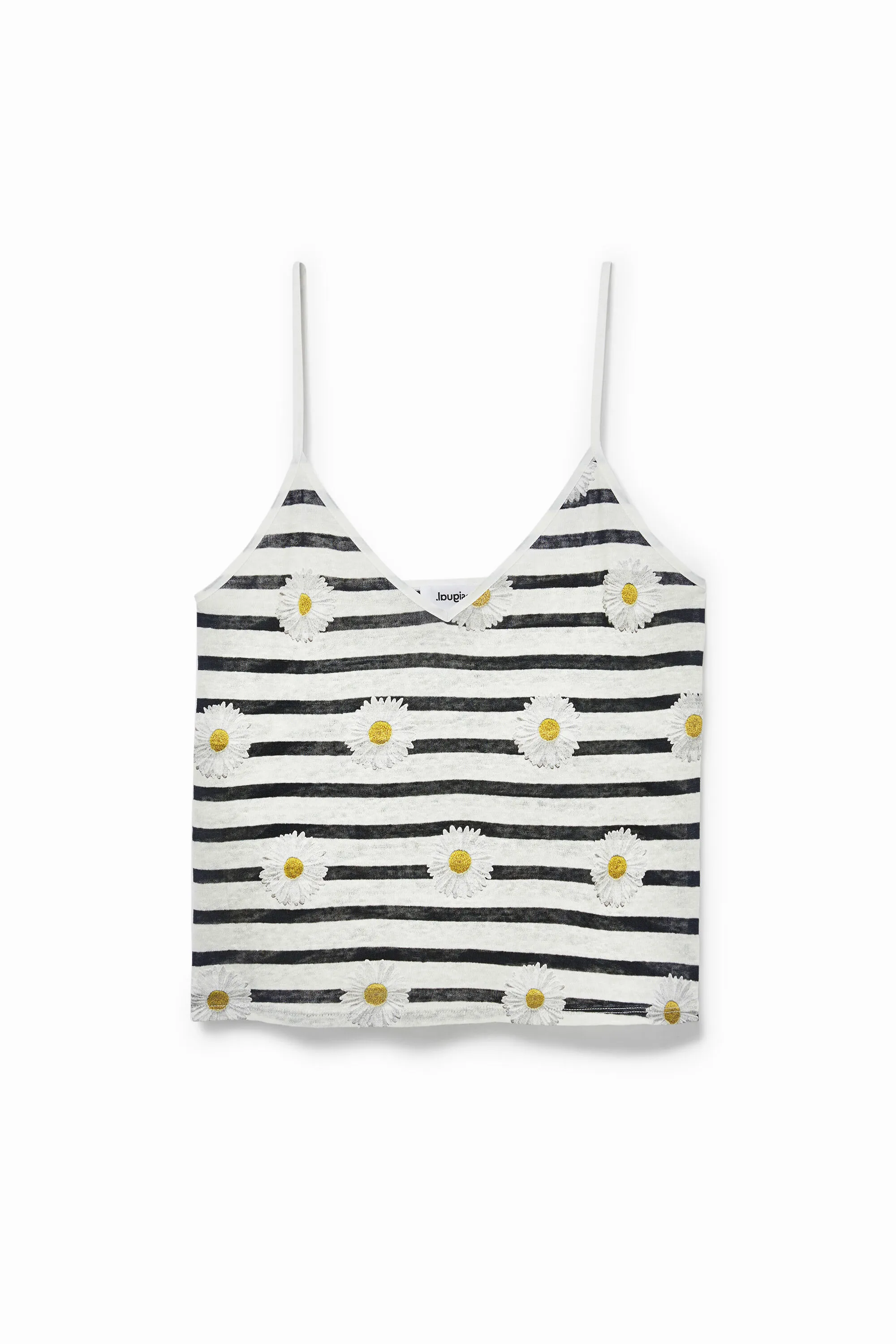Camiseta tirantes margaritas