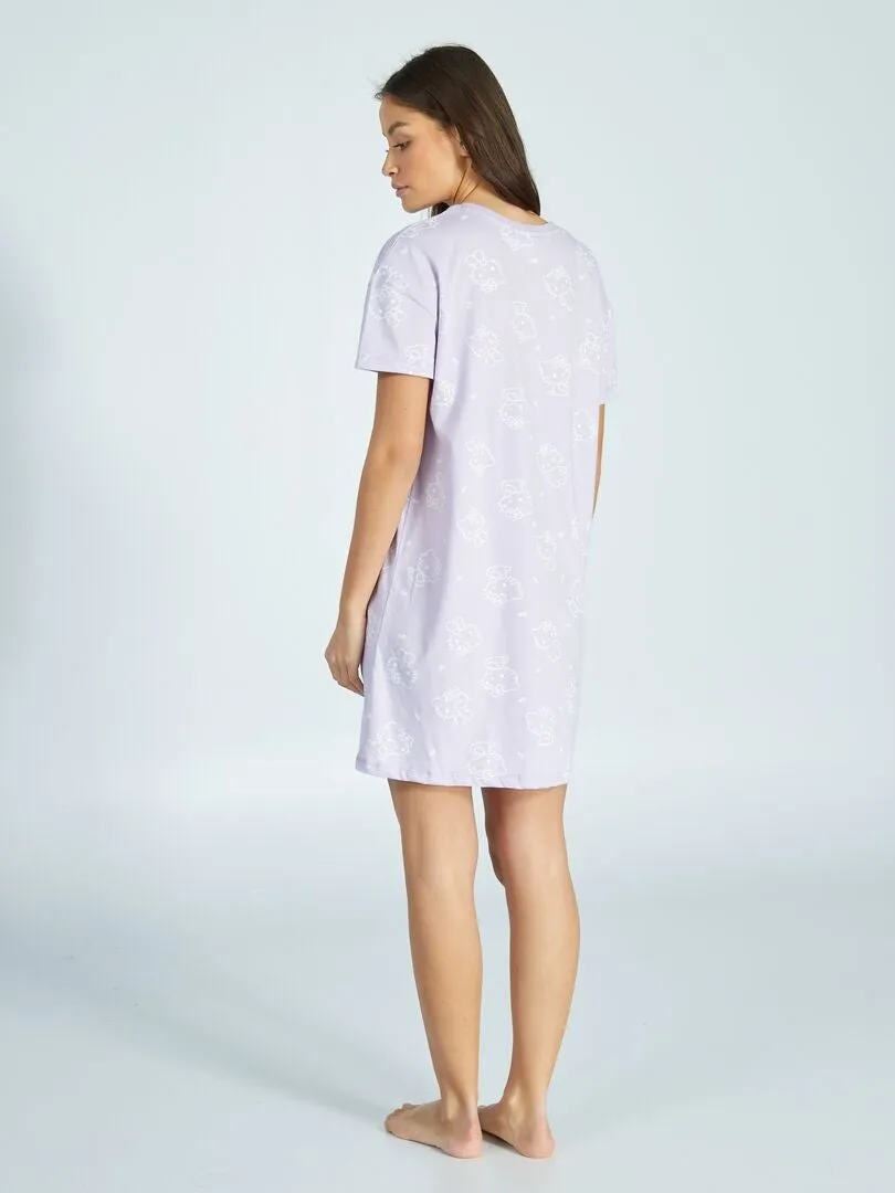 Camisón 'Hello Kitty' - PURPURA