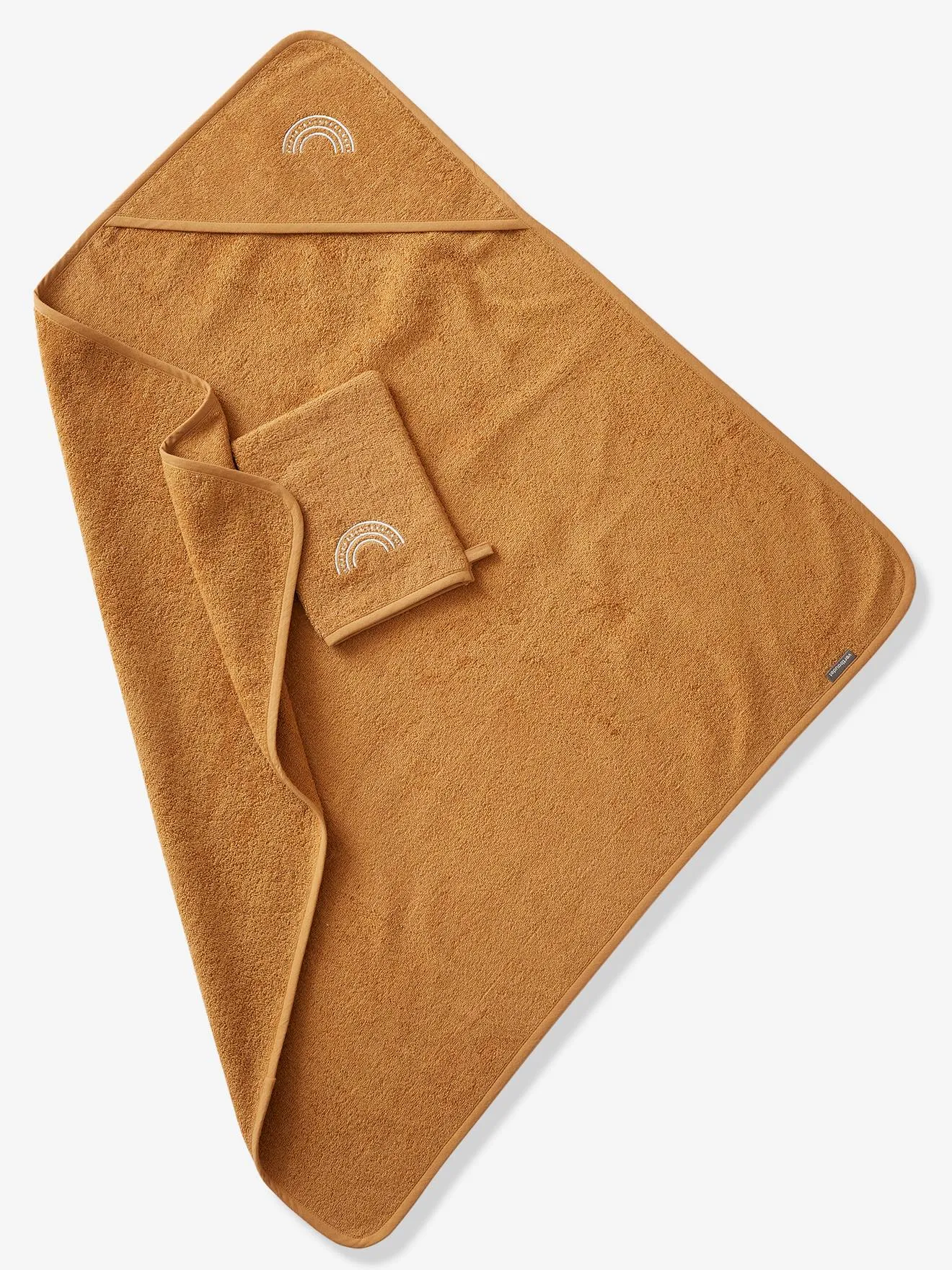 Capa de baño + manopla de baño personalizable