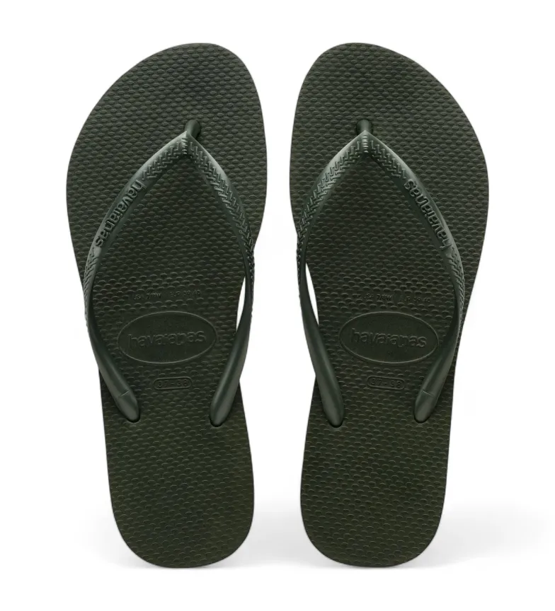 Chanclas Slim verde