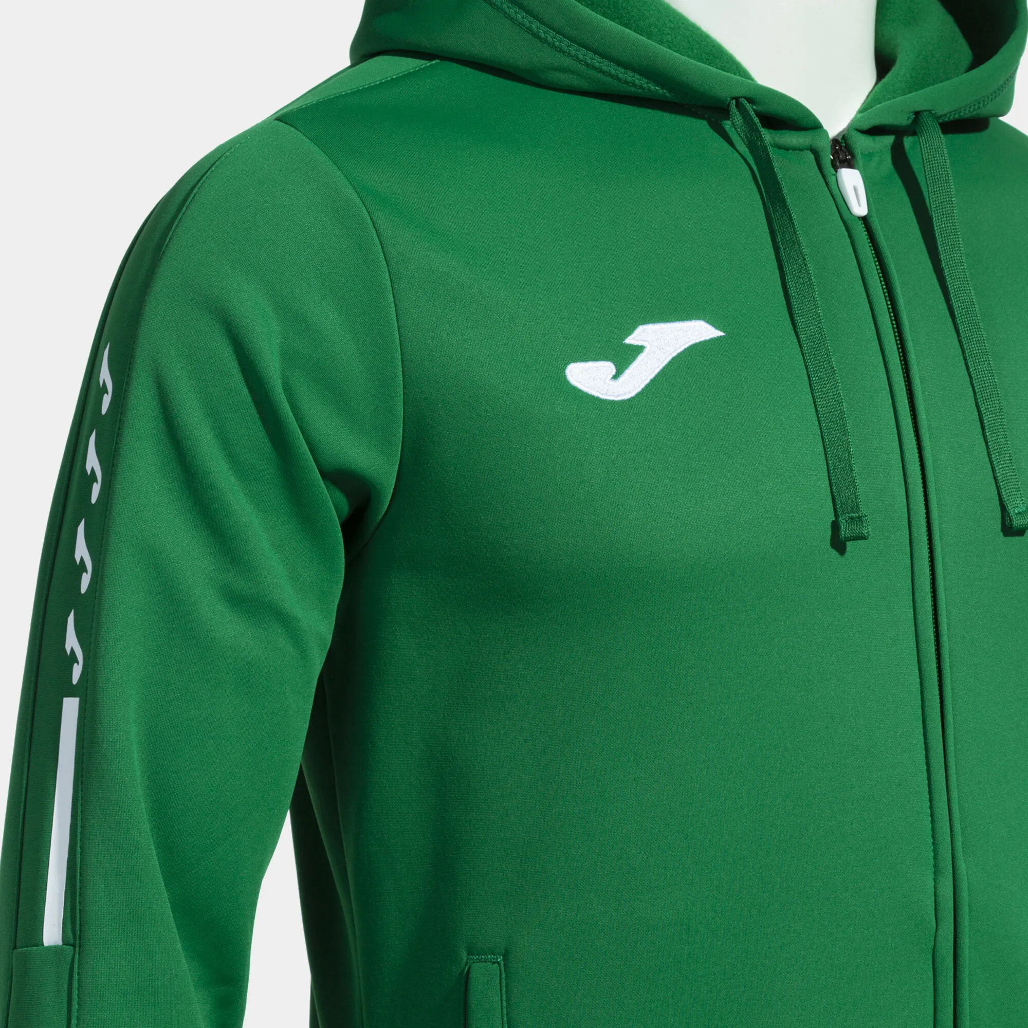 Chaqueta con capucha hombre Olimpiada verde
