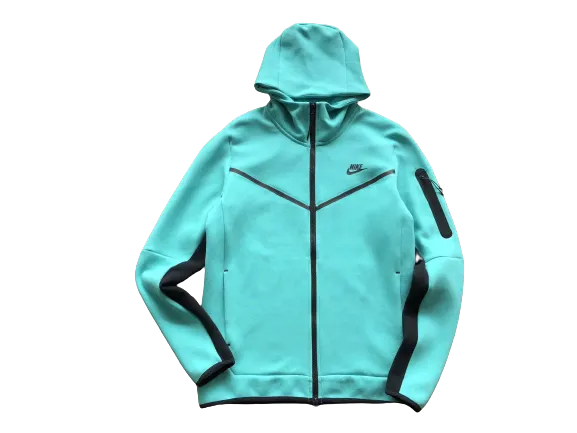 Conjunto de Chándal Nike Tech Fleece Azul/Negro