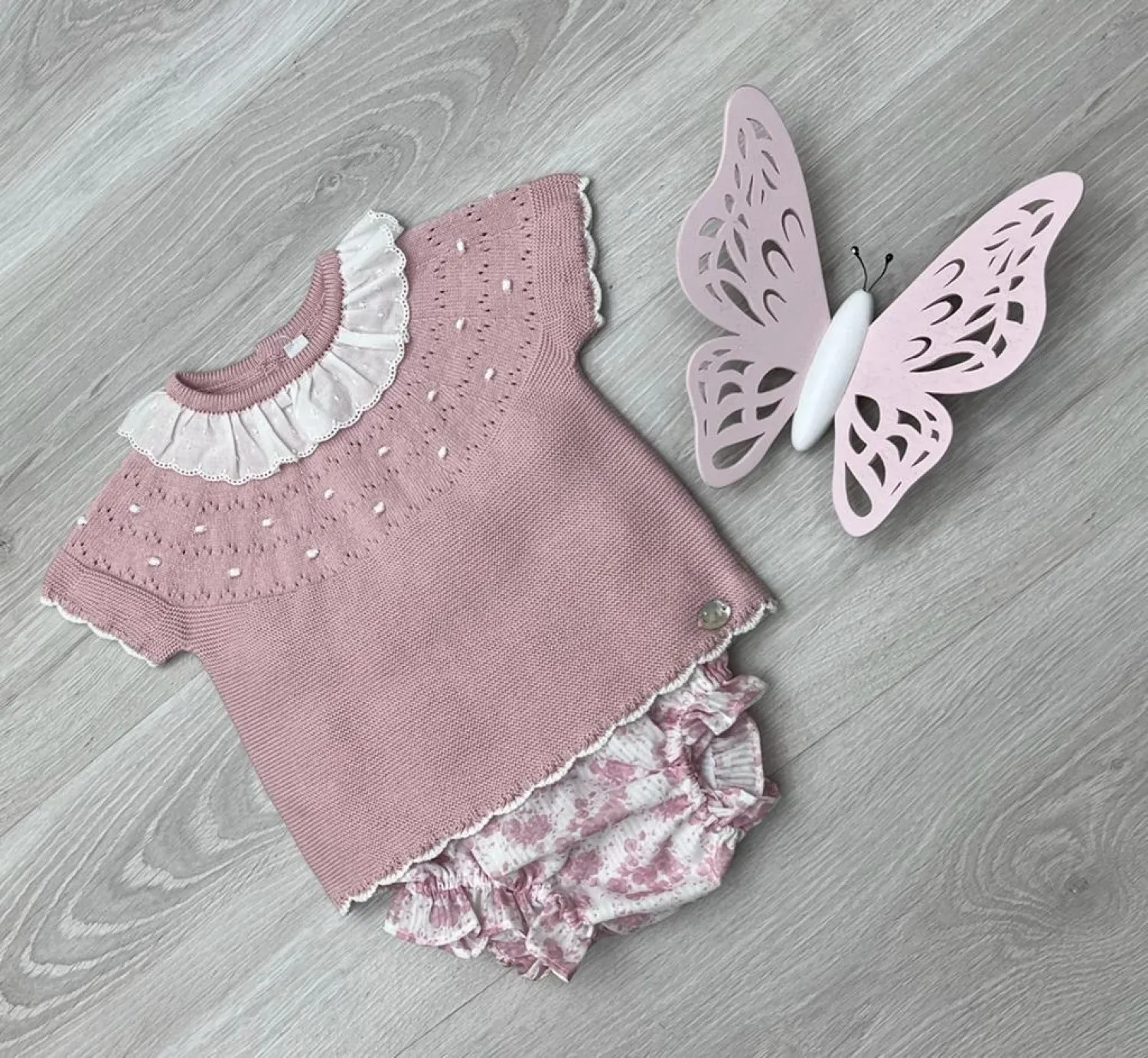 Conjunto suéter y braguita square Garden