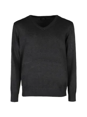 Coveri Moving Jersey de punto para hombre con cuello de pico.