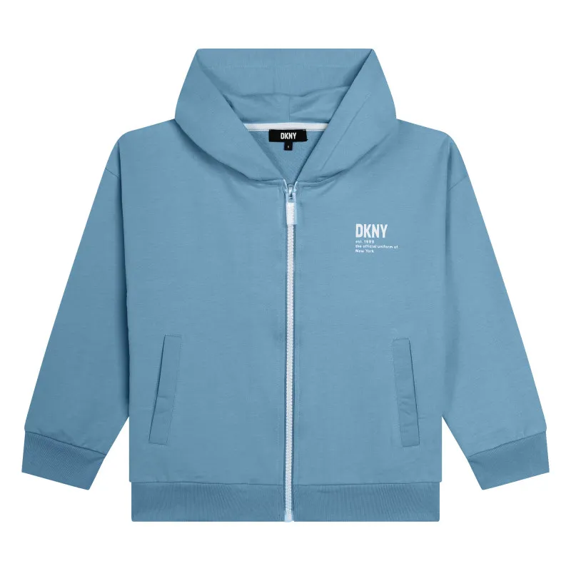 DKNY Chaqueta de muletón unisex