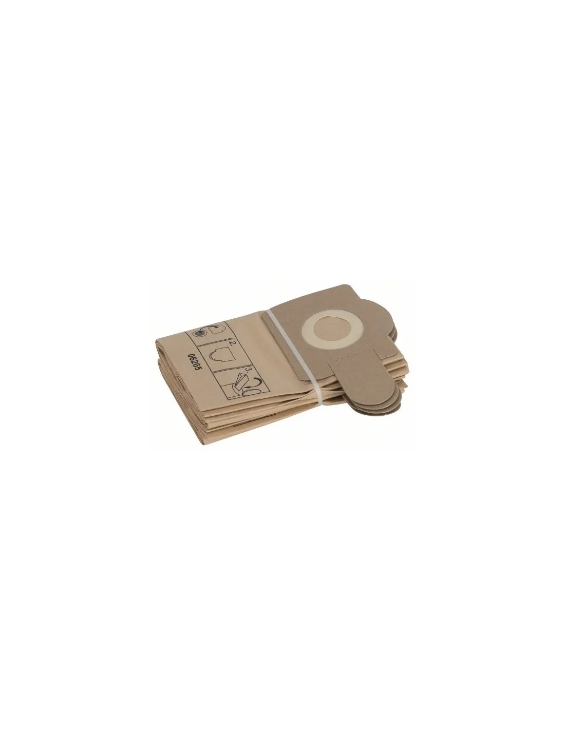 Filtro papel PAS 11-21/12-17/12-27F:5uds