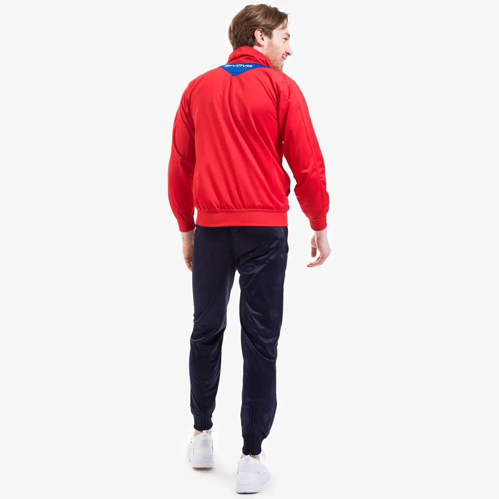 Givova Tuta Visa Chándal azul / rojo
