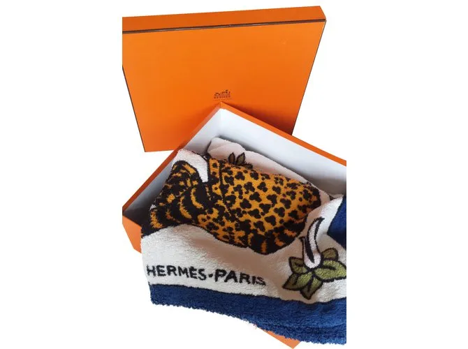 Hermès Toalla de baño Multicolor 