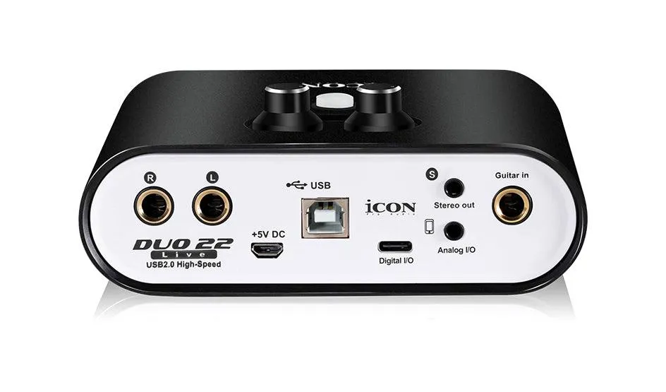 Interfaz Icon Duo 22 Live 