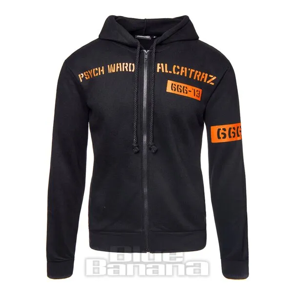 Jawbreaker Sudadera con Capucha Alcatraz (Negra)