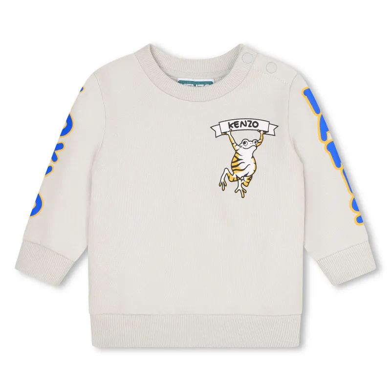 KENZO KIDS Sudadera de muletón afelpado