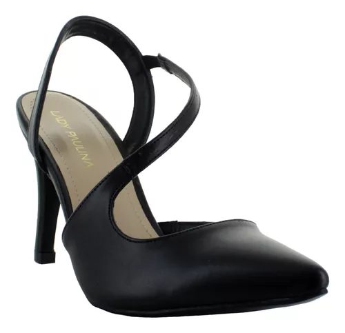 Lady Paulina Zapatilla Tacon Fiesta Moda Formal Mujer 90893