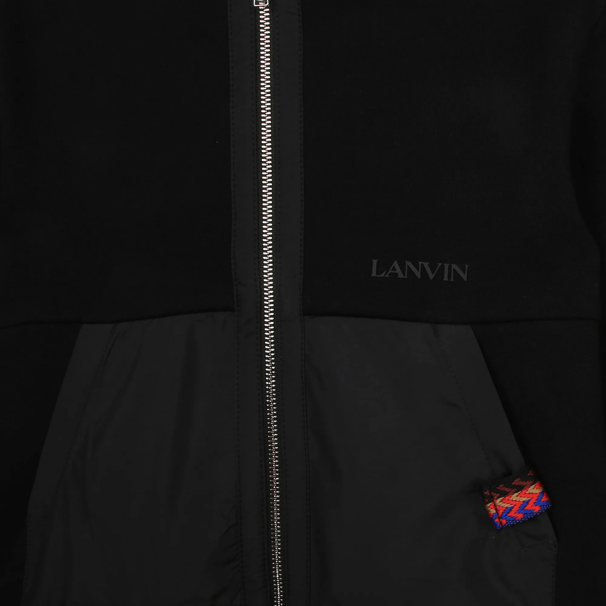 LANVIN Sudadera cremallera y capucha