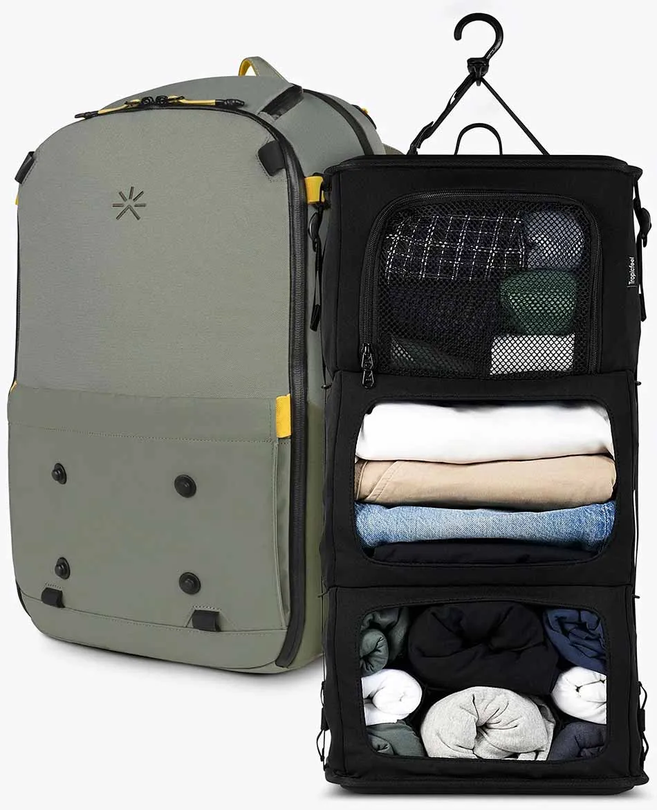 MOCHILA TROPICFEEL HIVE + BOLSA WARDROBE