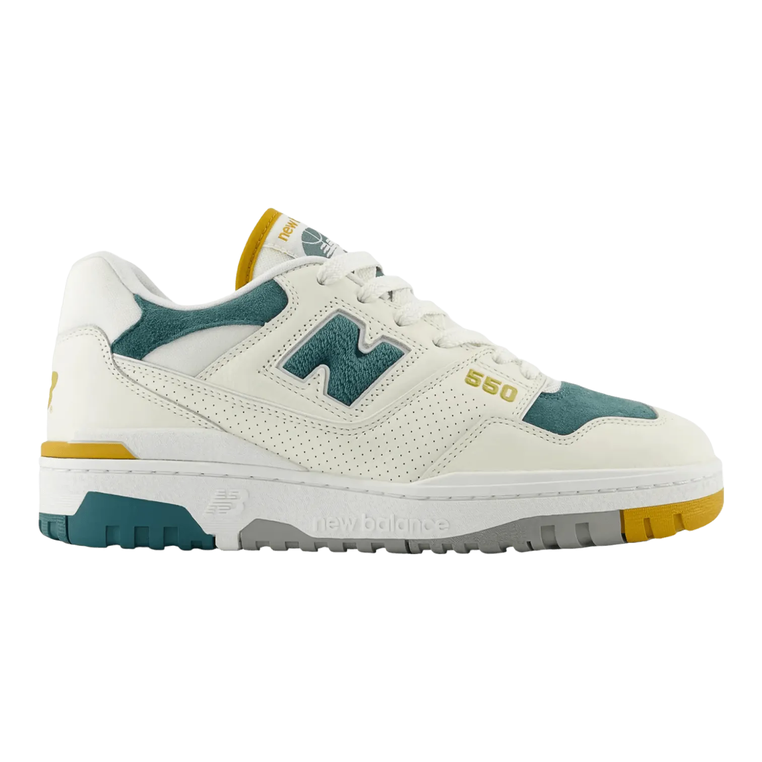 New Balance 550 Toe Green / Mustard BB550VRA