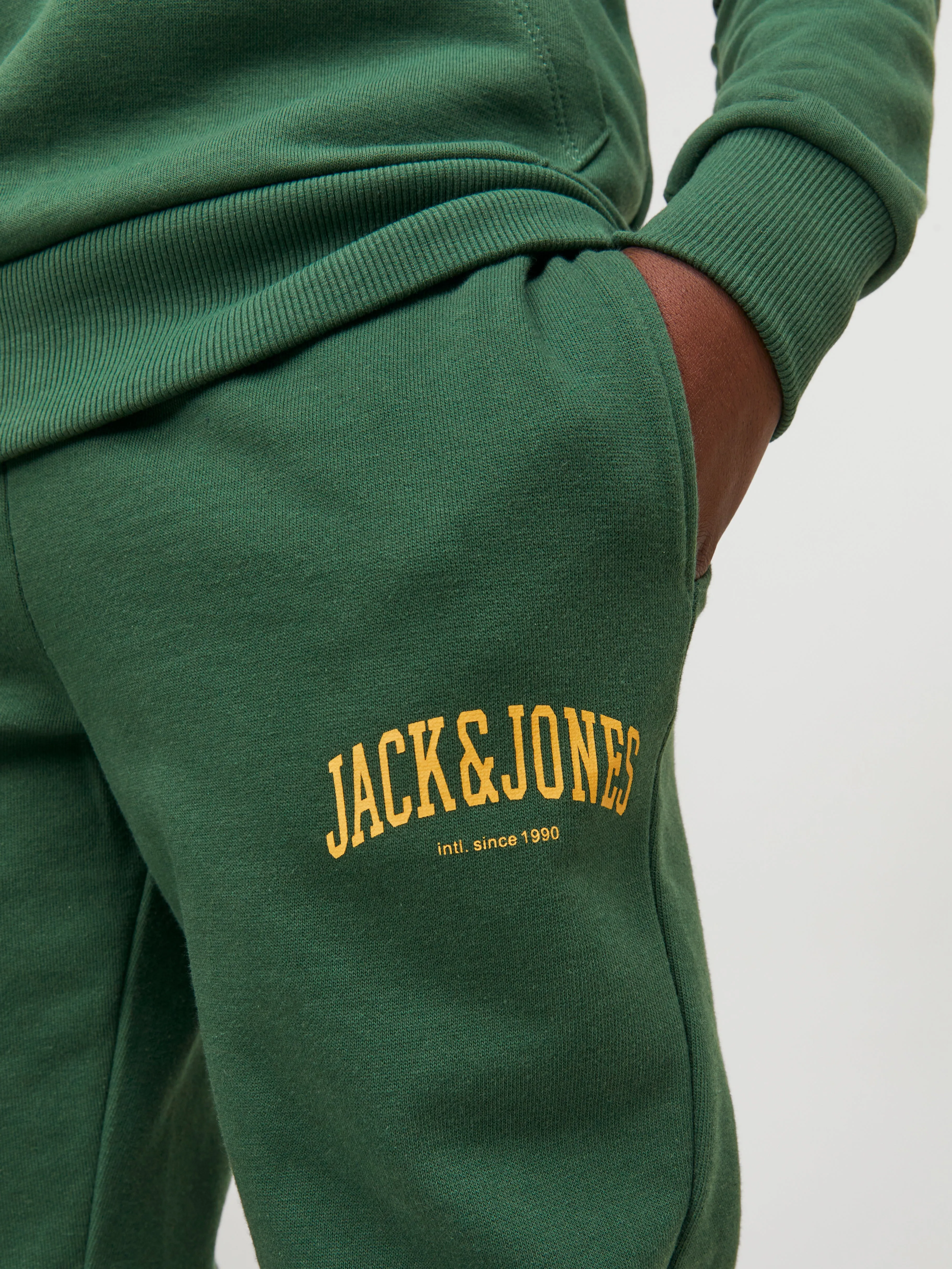 Pantalones de chándal Junior | Verde oscuro | Jack & Jones®