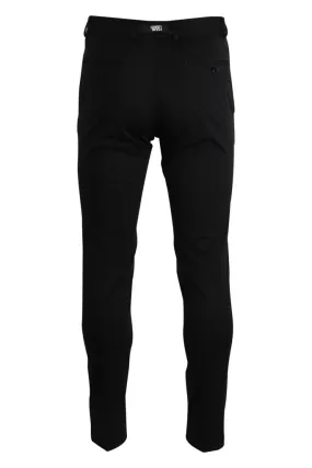 Pantalón de chándal negro con logo