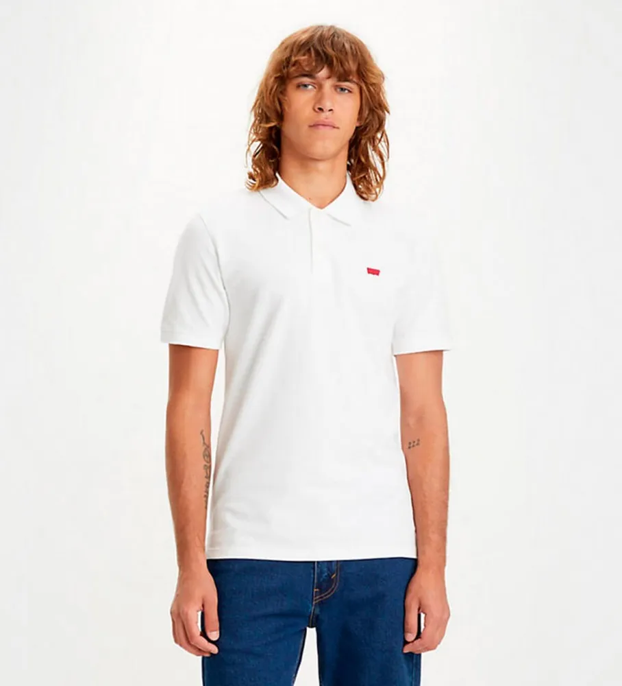 Polo Slim Housemark blanco