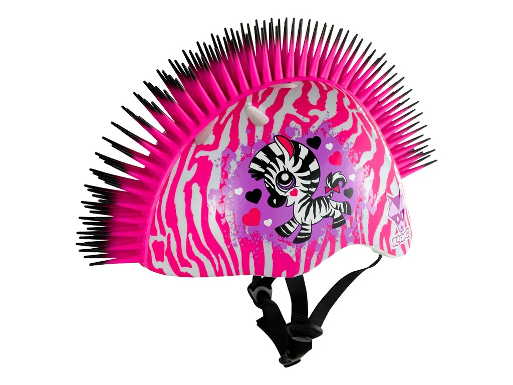 RASKULLZ CHILD 5+ 2021 ZEBRA MOHAWK