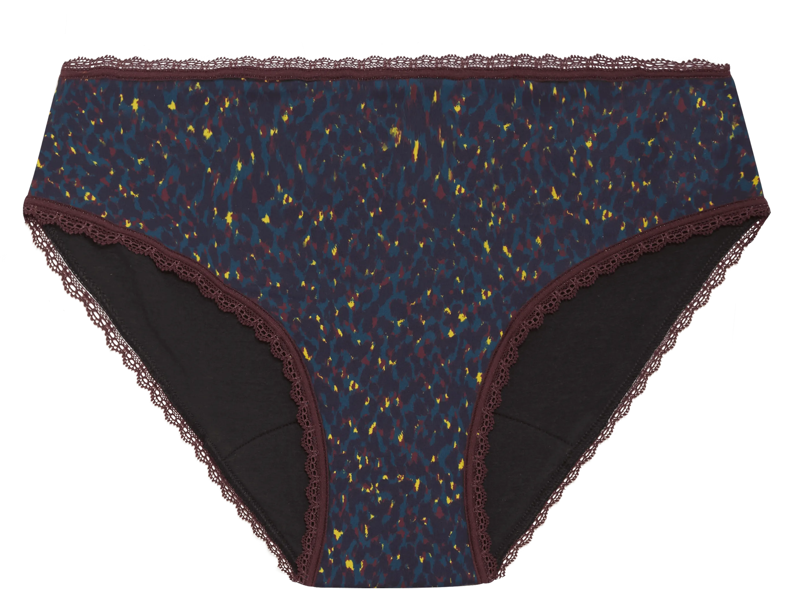 REJEANNE CALLIE - Braguita menstrual para flujo abundante en amarillo