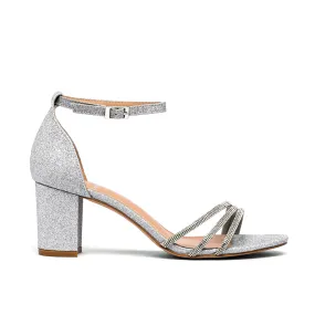 Sandalia Taco Plateado Fiesta You170 Weide