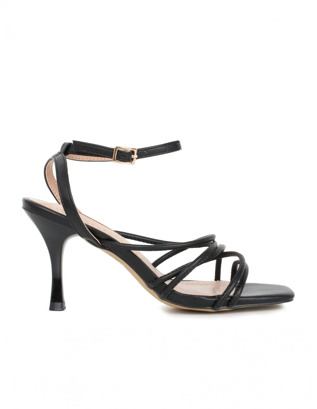 Sandalias Fiesta Pulsera Negras