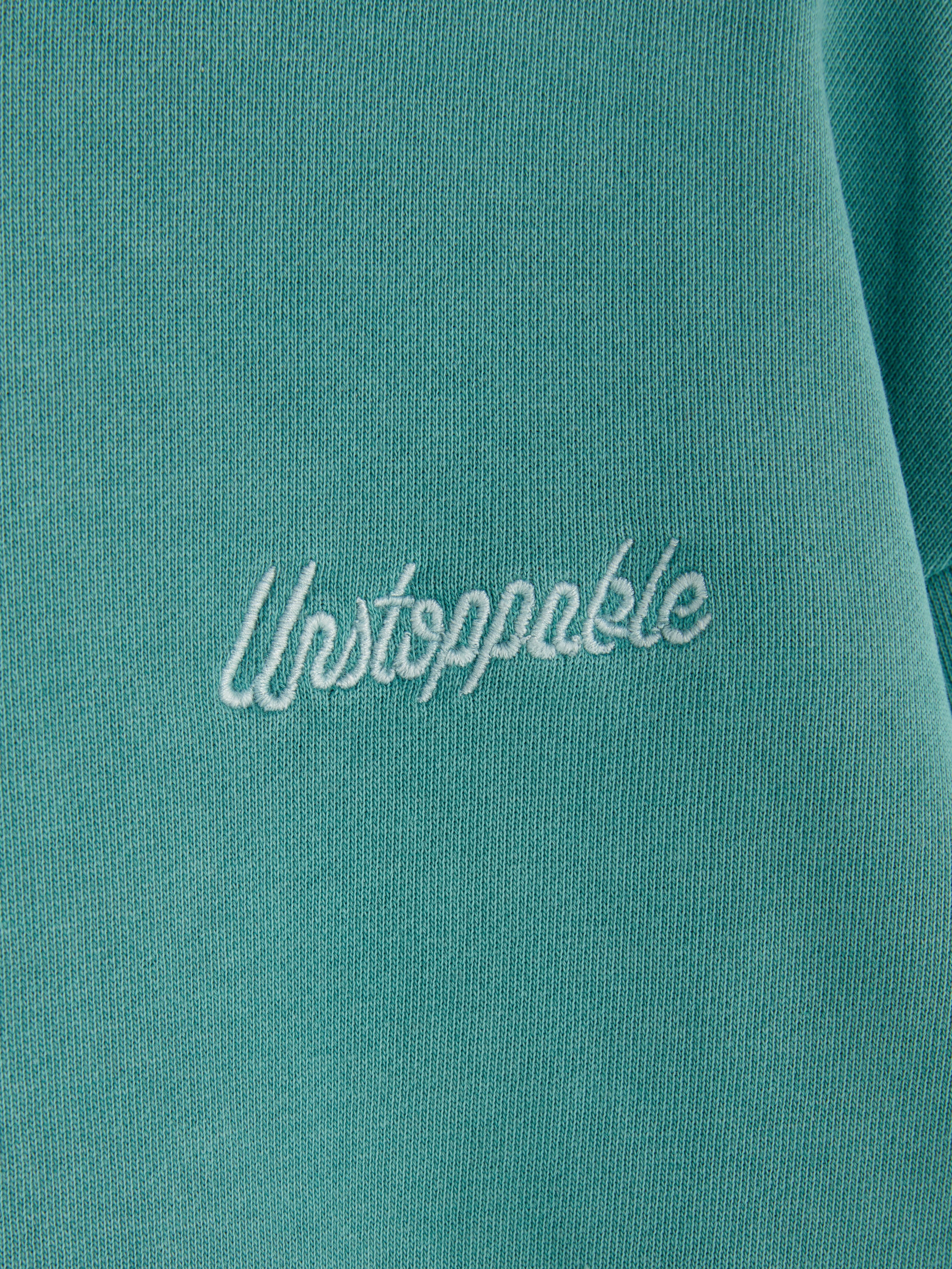 Sudadera bordada con capucha