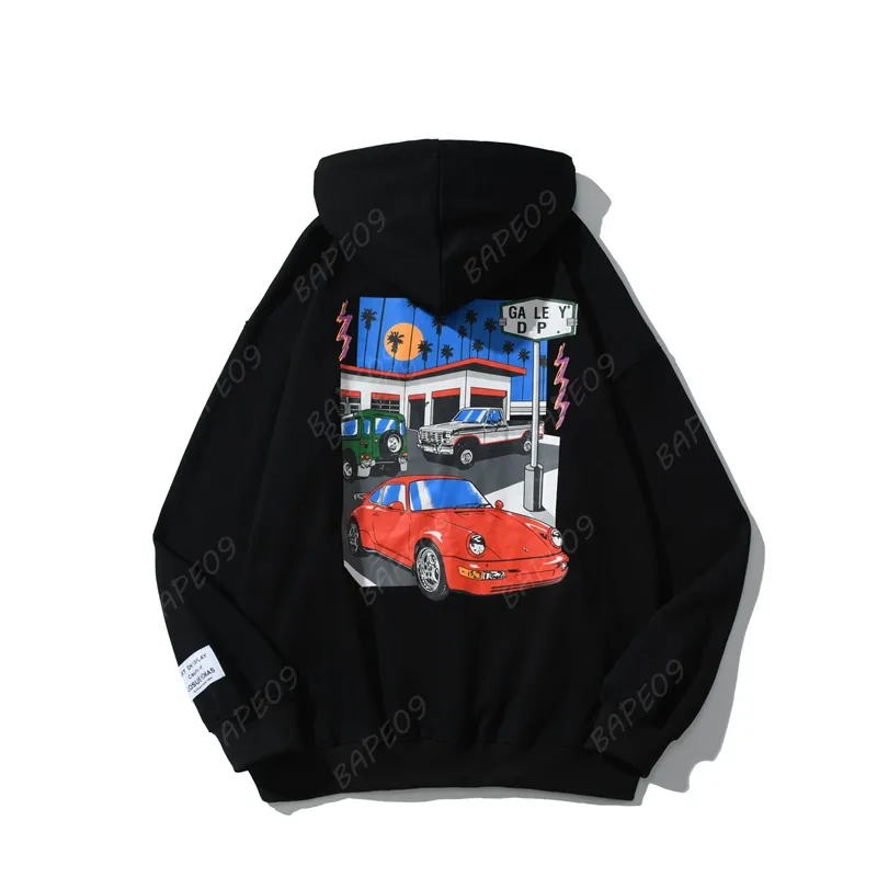 Sudadera con capucha Diseñador Hombres Ropa deportiva Sudadera con capucha negra Mujer Hip Hop Ropa