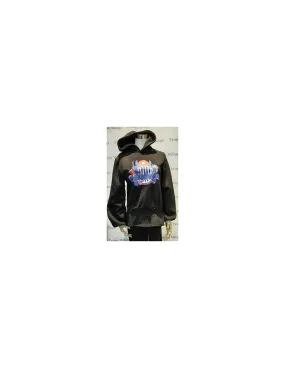 Sudadera Negra Usa Con Capucha Chikloka
