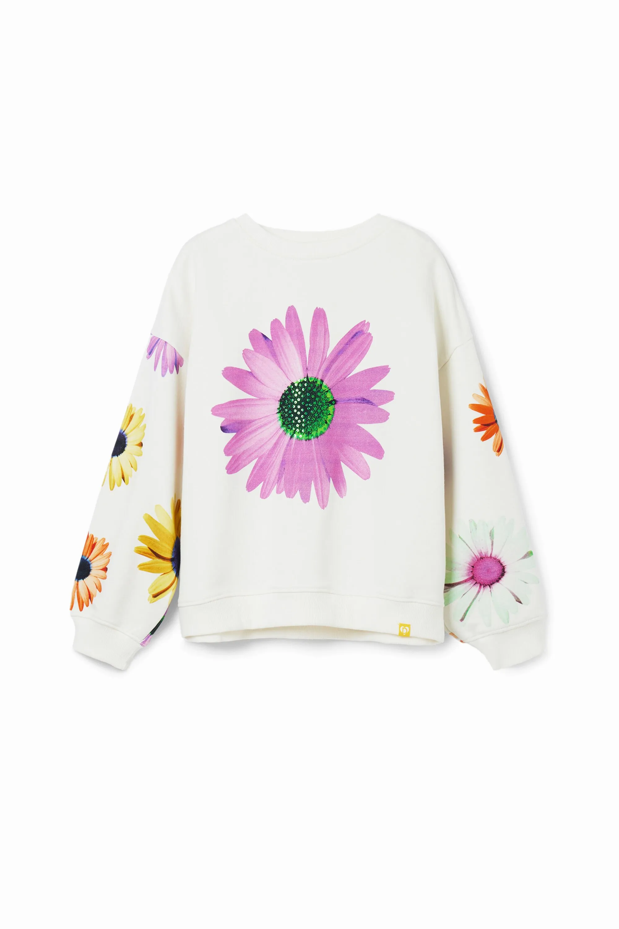 Sudadera oversize margaritas