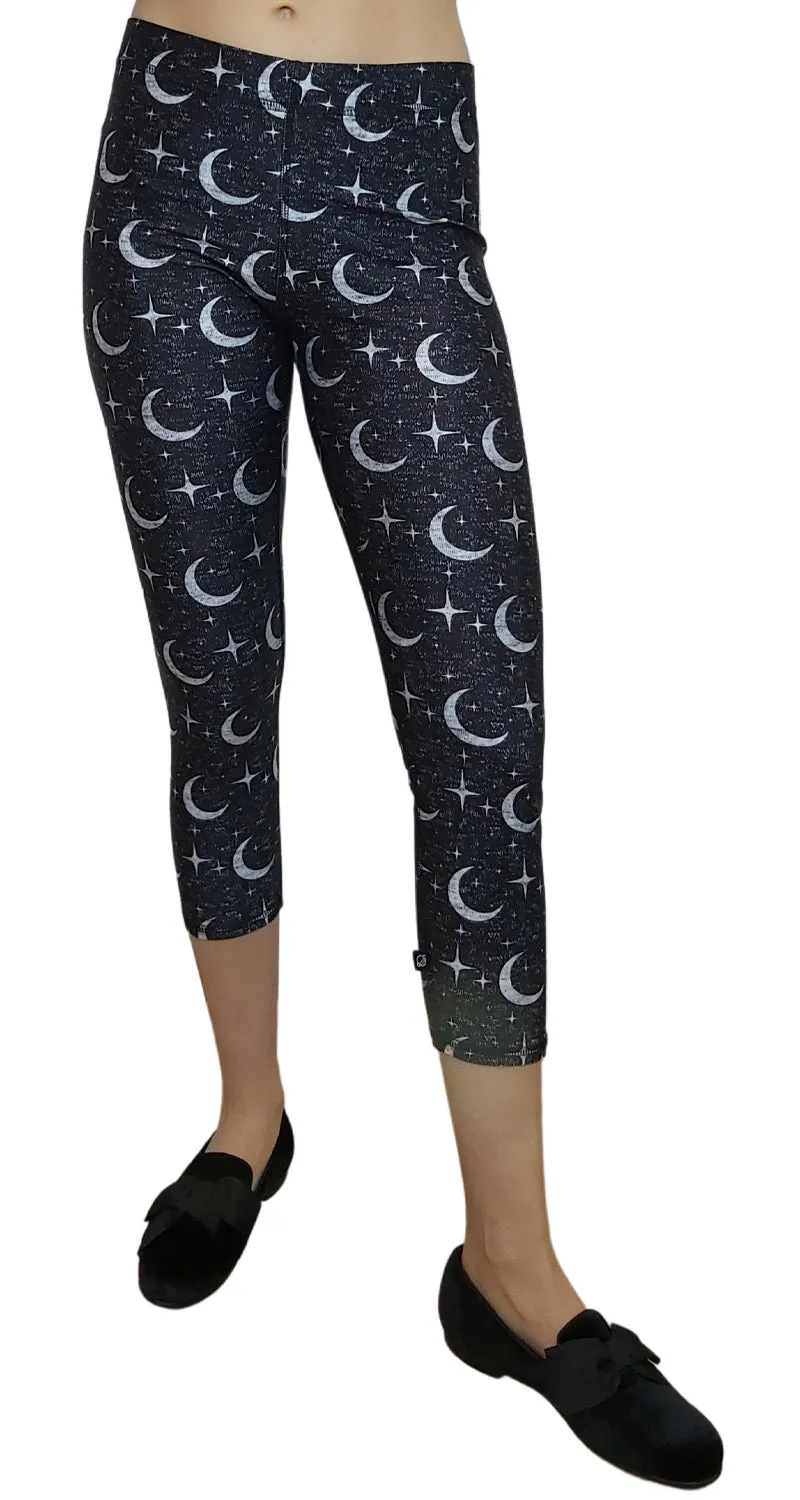 TEREZ Crecent Moon Capri Leggings