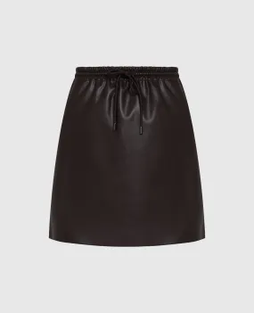 Theory Brown mini skirt