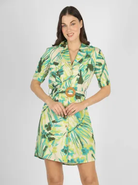 Vestido beige Libia