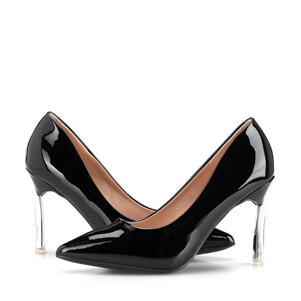 Zapatos Taco Negro Fiesta Weide You221